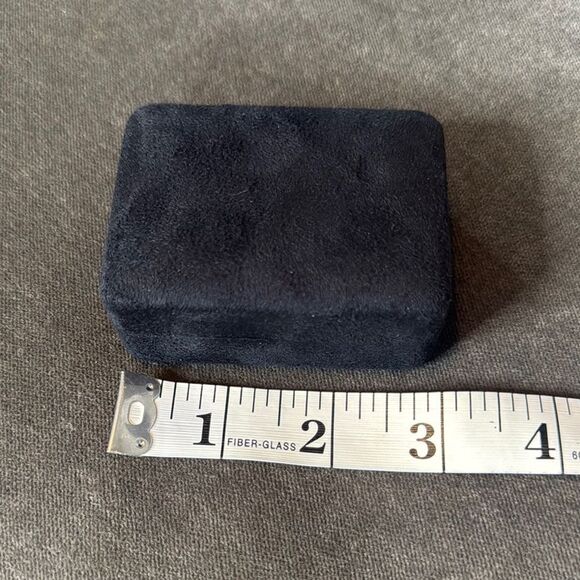 Tiffany & Co. Suede Earring Gift Box and Blue Gift Box Holder - Picture 5 of 11